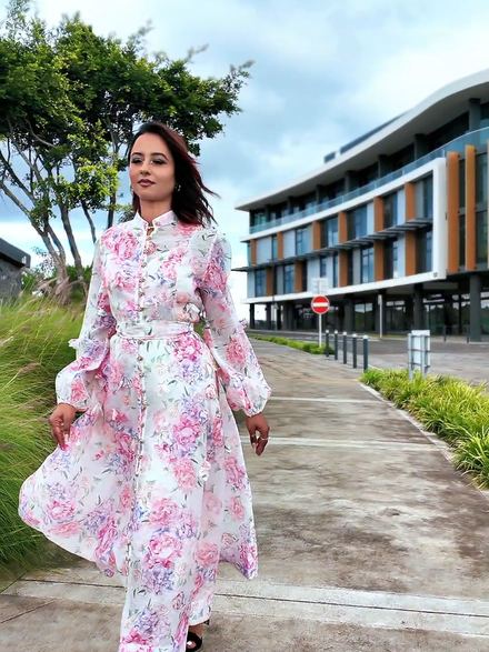 IZEL Boutique floral dress - TikTok video